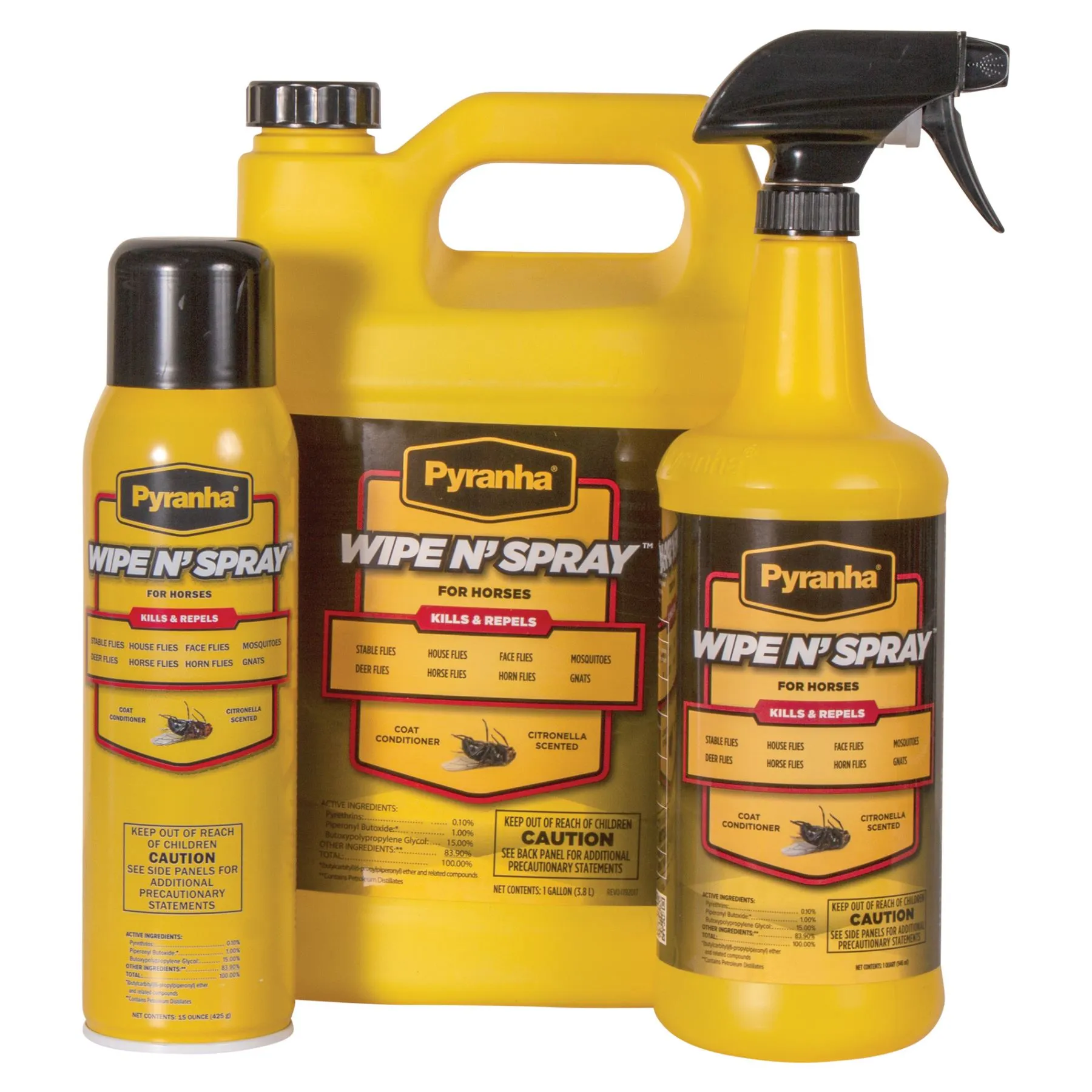 Pyranha® Wipe N` Spray