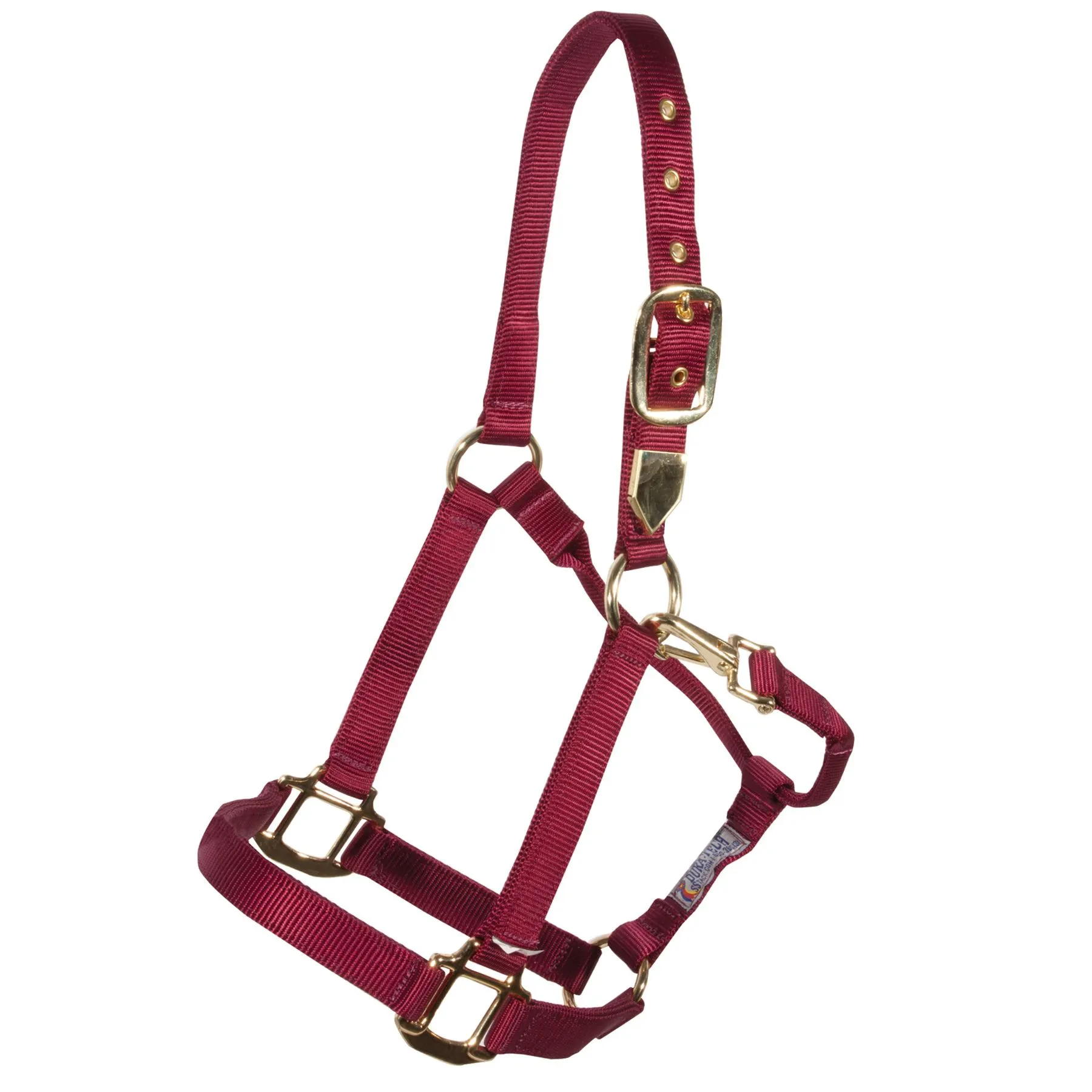Dura-Tech Supreme Triple Ply Nylon Halter For Horses With Brass Grommets - Image 2