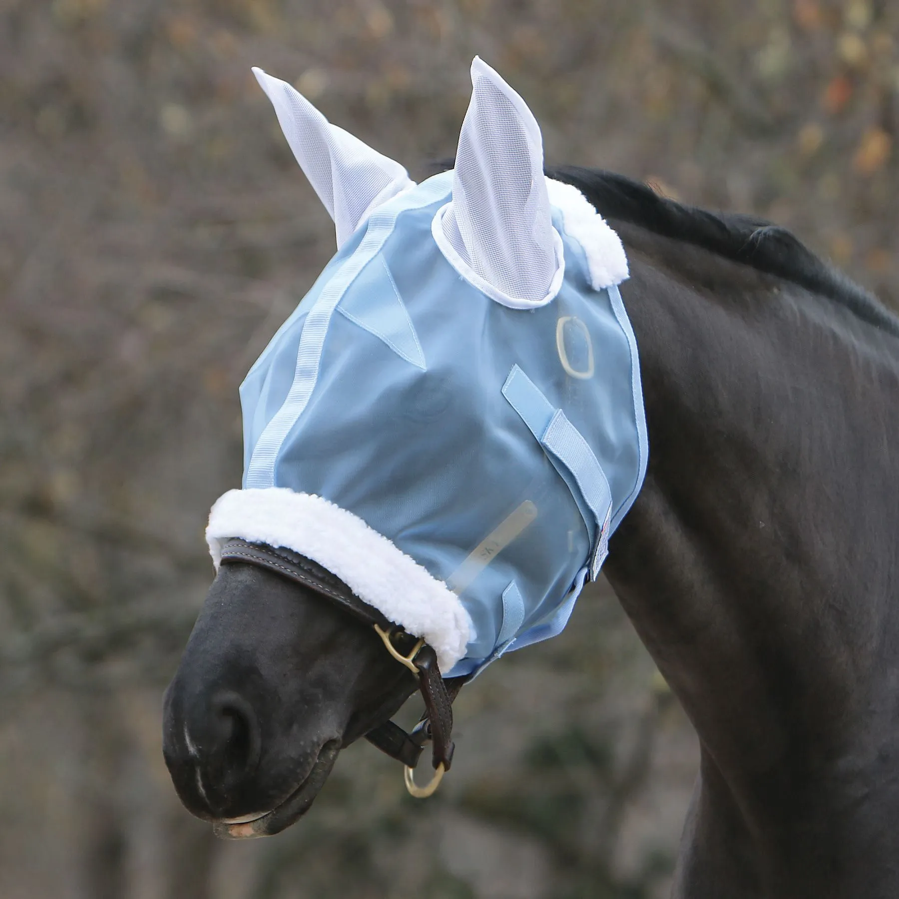 Mosquito Mesh Fly Mask With Ears - Image 11
