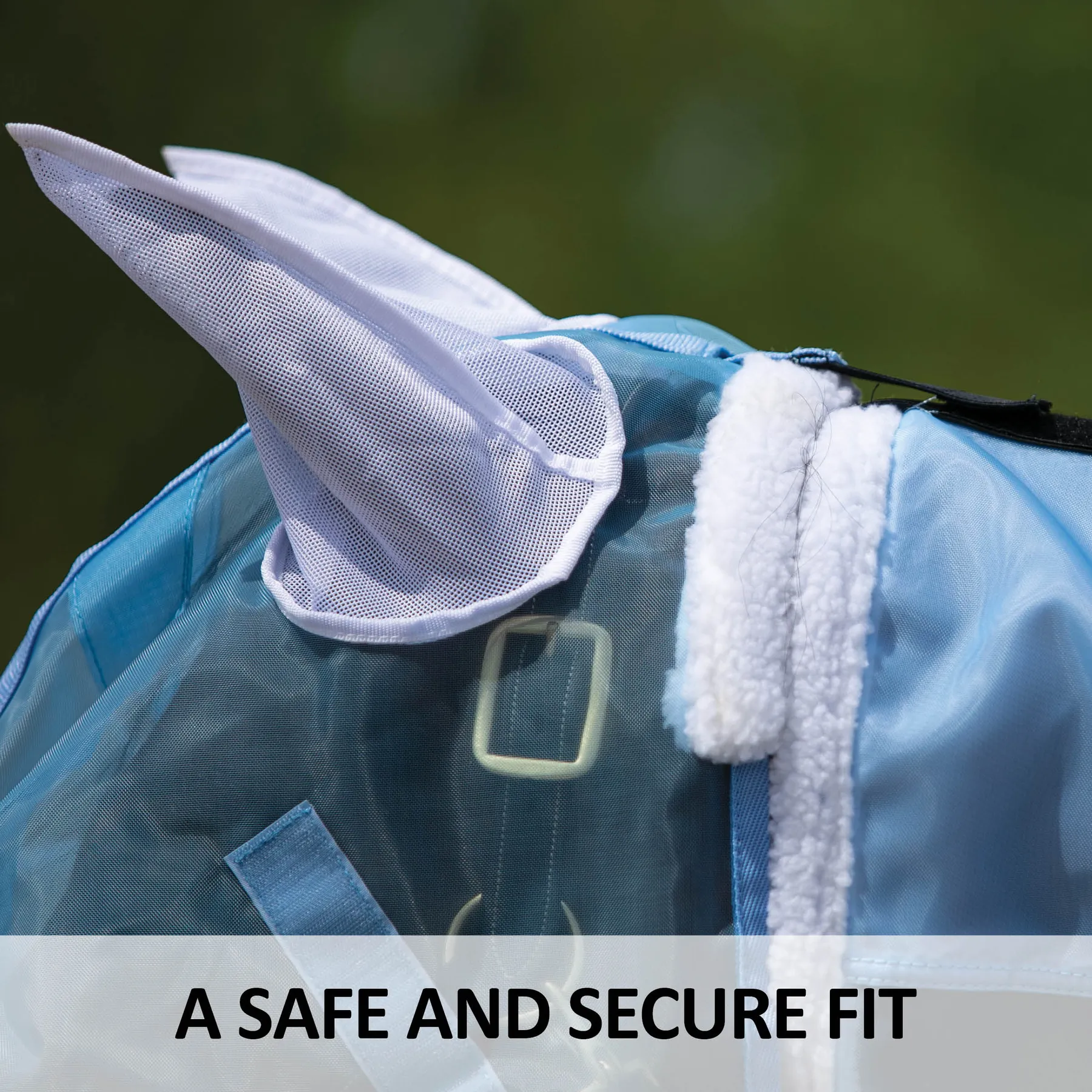 Mosquito Mesh Fly Mask With Ears - Image 5