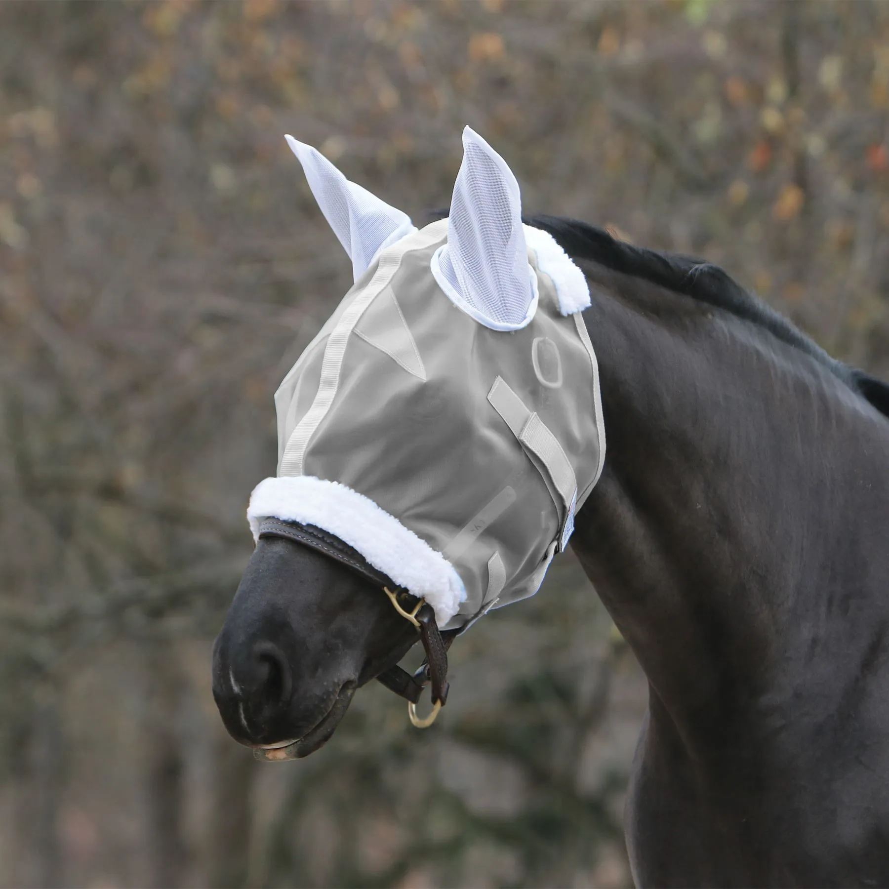 Mosquito Mesh Fly Mask With Ears - Image 10