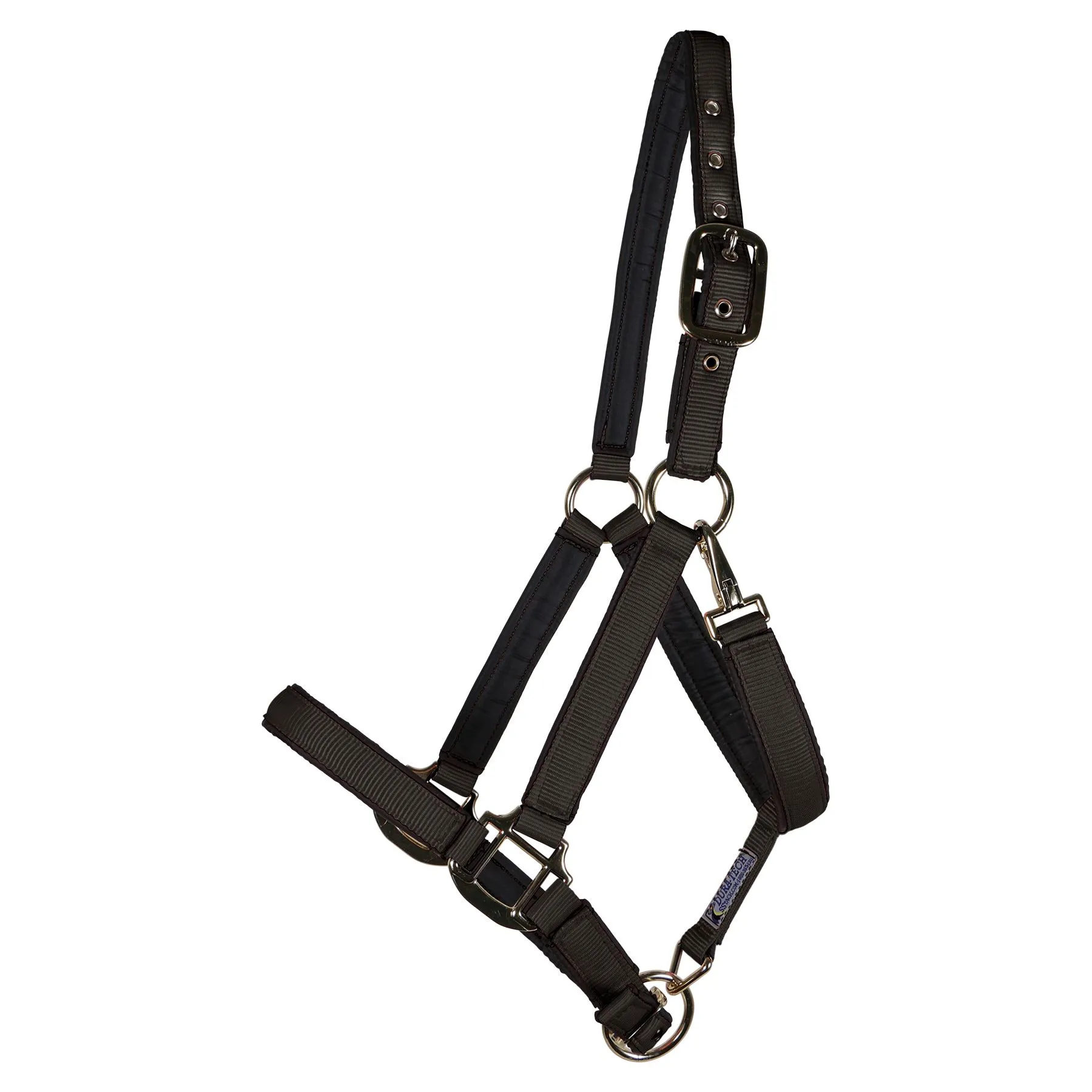 Dura-Tech Deluxe Fully Padded Nylon Halter For Horses - Image 11