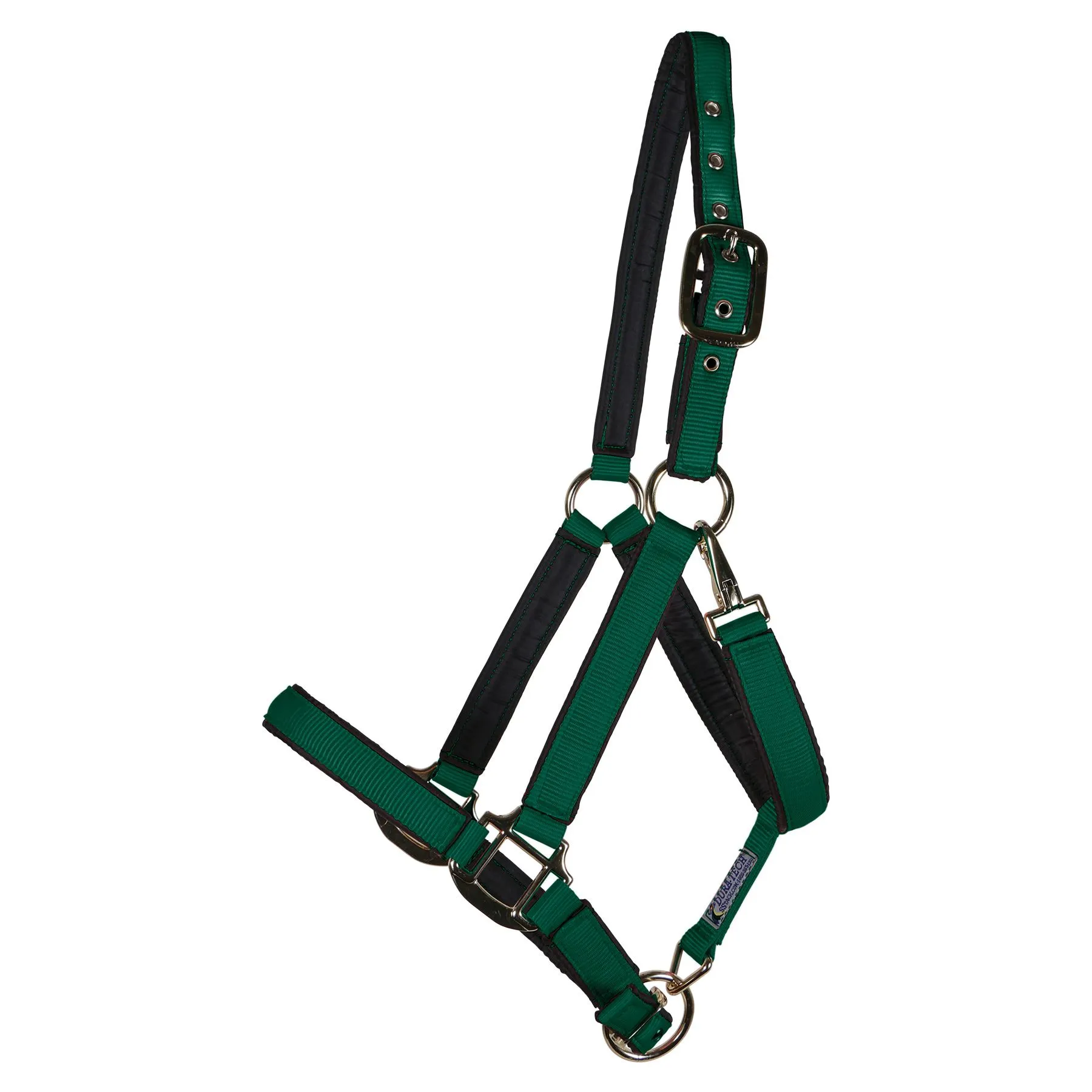 Dura-Tech Deluxe Fully Padded Nylon Halter For Horses - Image 10
