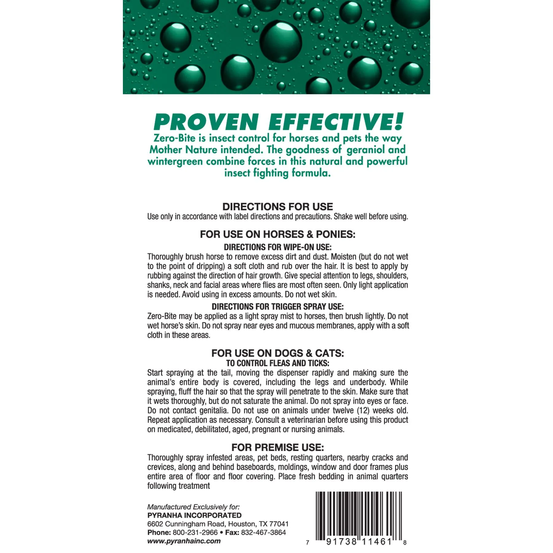 Pyranha® Zero-Bite™ Natural Insect Spray - Image 4