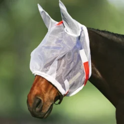 Ripstop Nylon Mesh Fly Horse Mask With Ears
