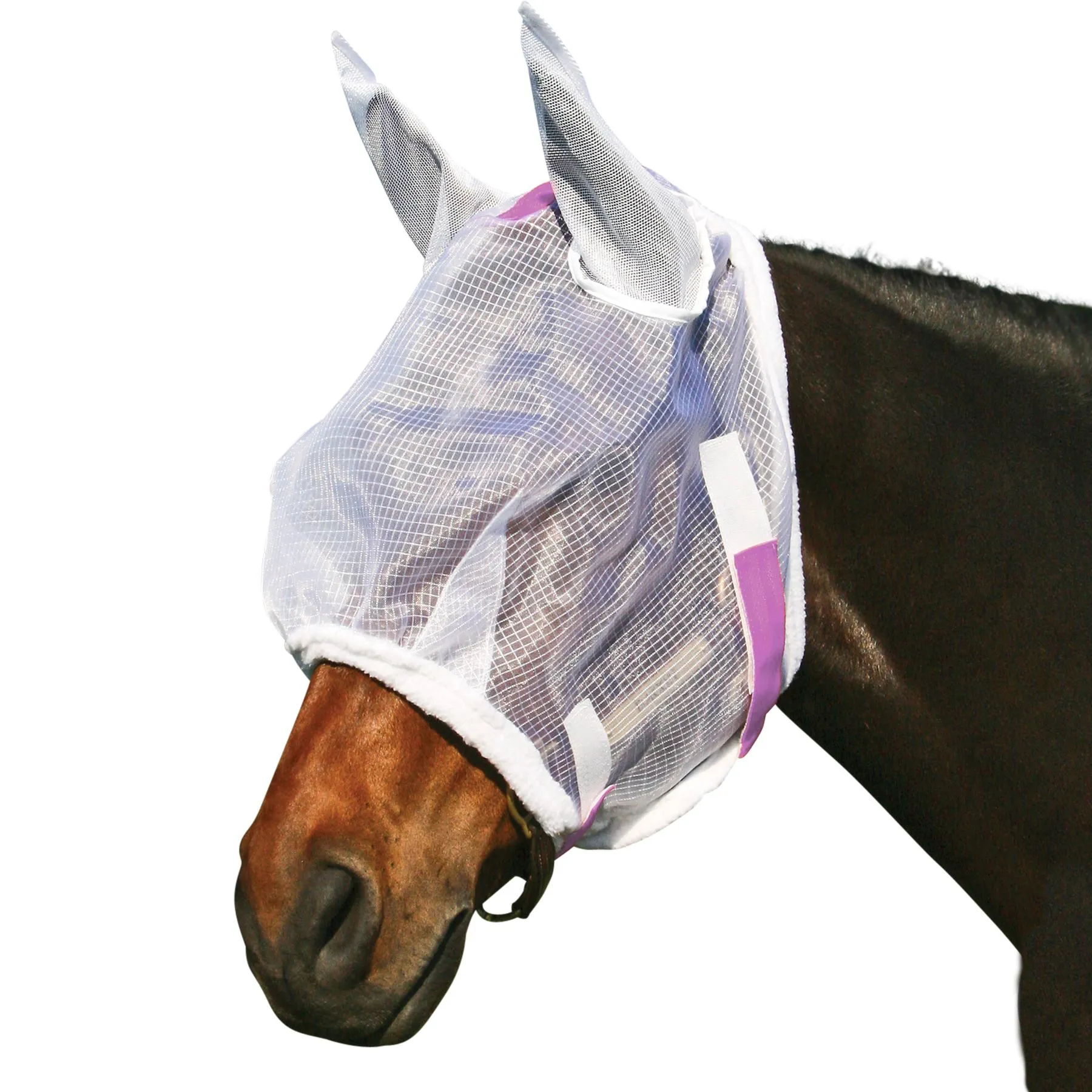 Ripstop Nylon Mesh Fly Horse Mask With Ears - Image 9