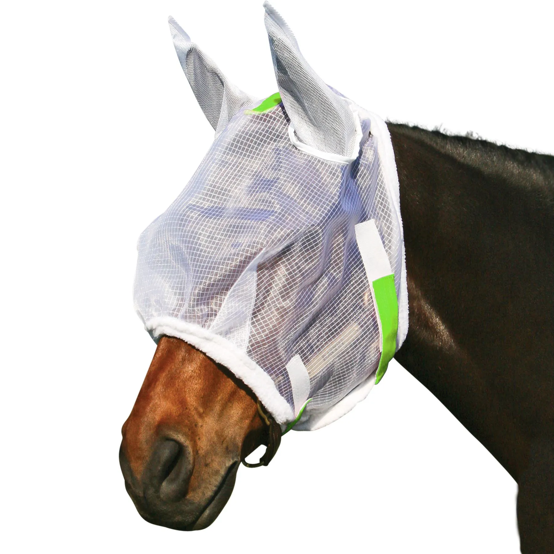 Ripstop Nylon Mesh Fly Horse Mask With Ears - Image 10