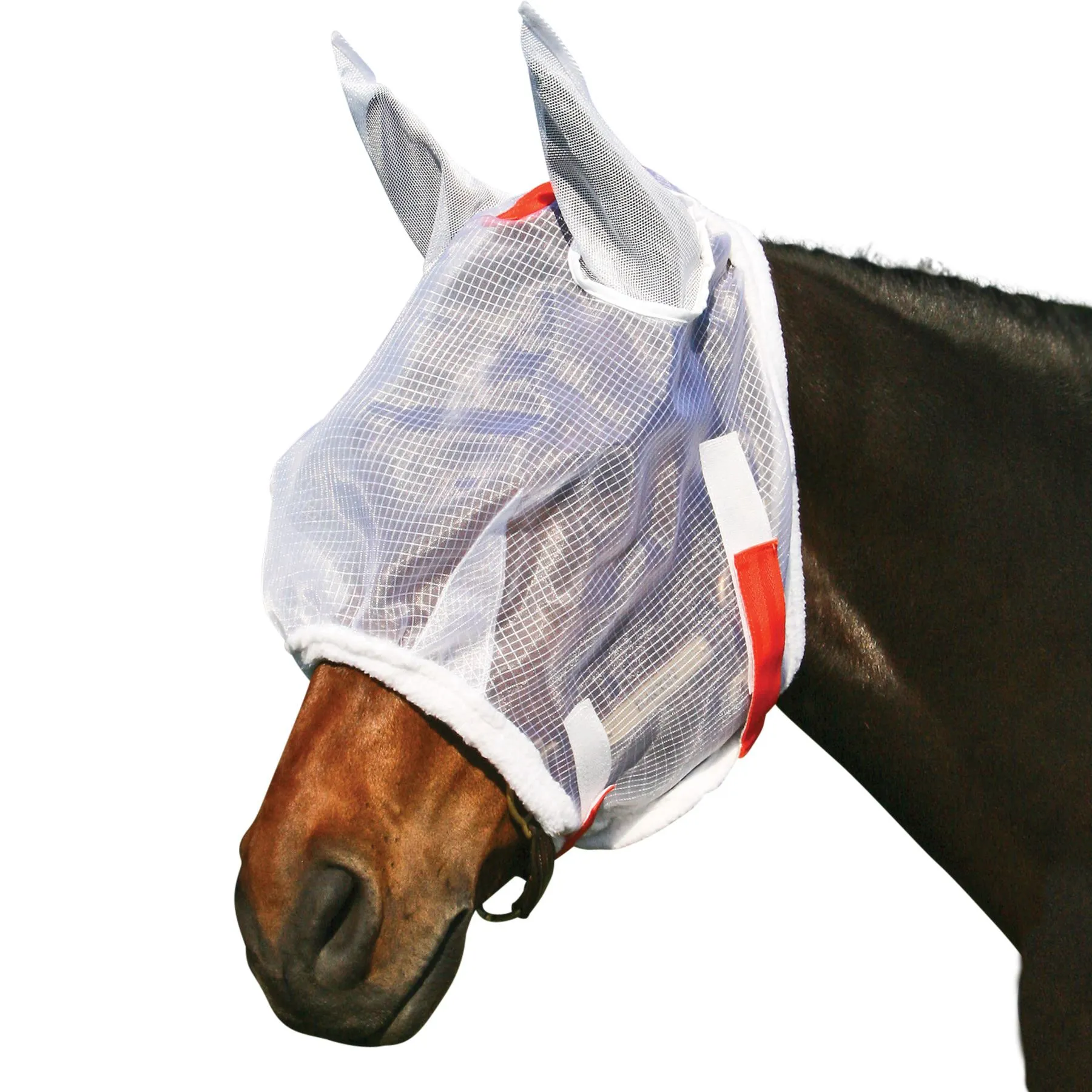 Ripstop Nylon Mesh Fly Horse Mask With Ears - Image 11