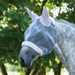 Mosquito Mesh Draft Horse Fly Mask With Ears