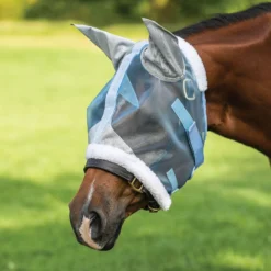 Mosquito Mesh Hybrid Fly Mask With Ears