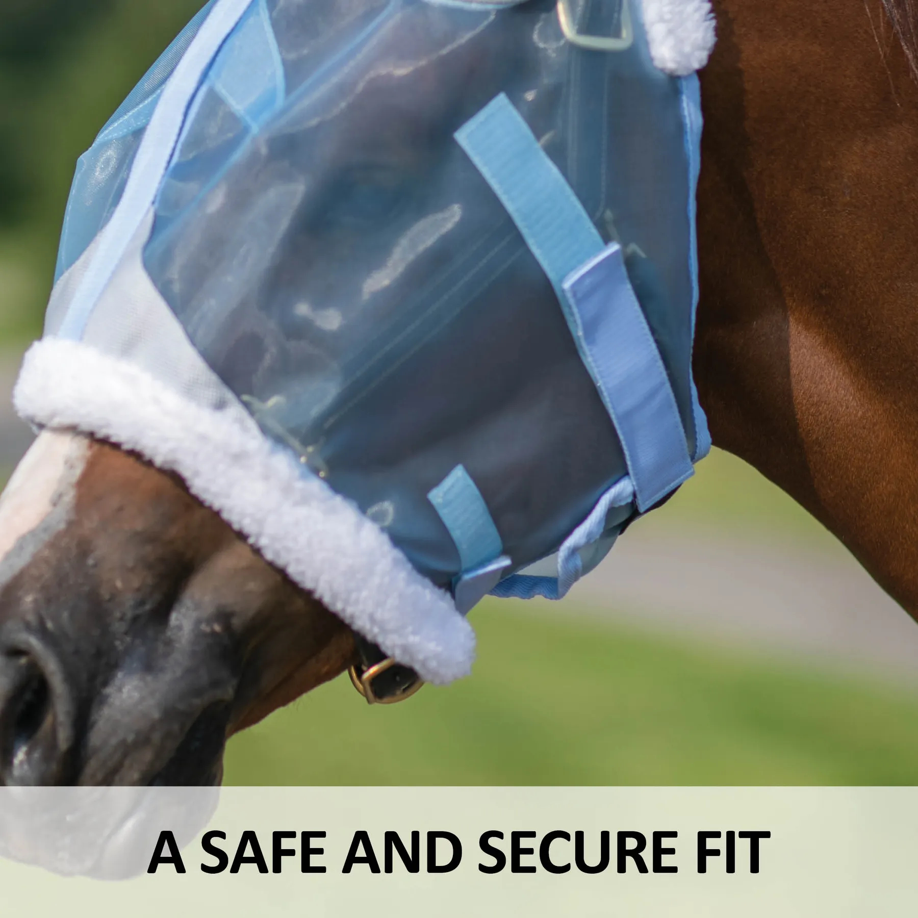 Mosquito Mesh Hybrid Fly Mask With Ears - Image 5