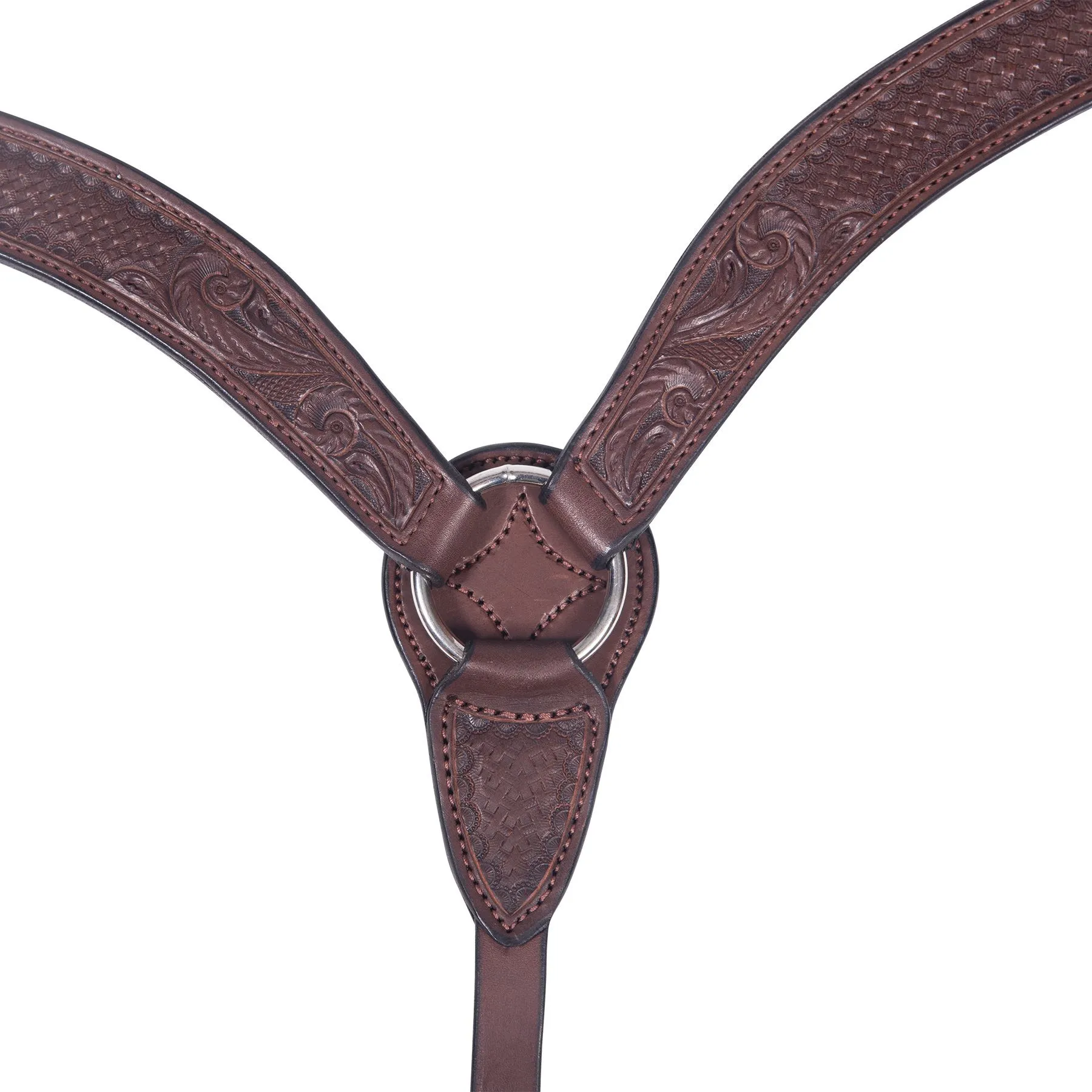 Billy Royal® Ranch Harness Leather Breastcollar - Image 5