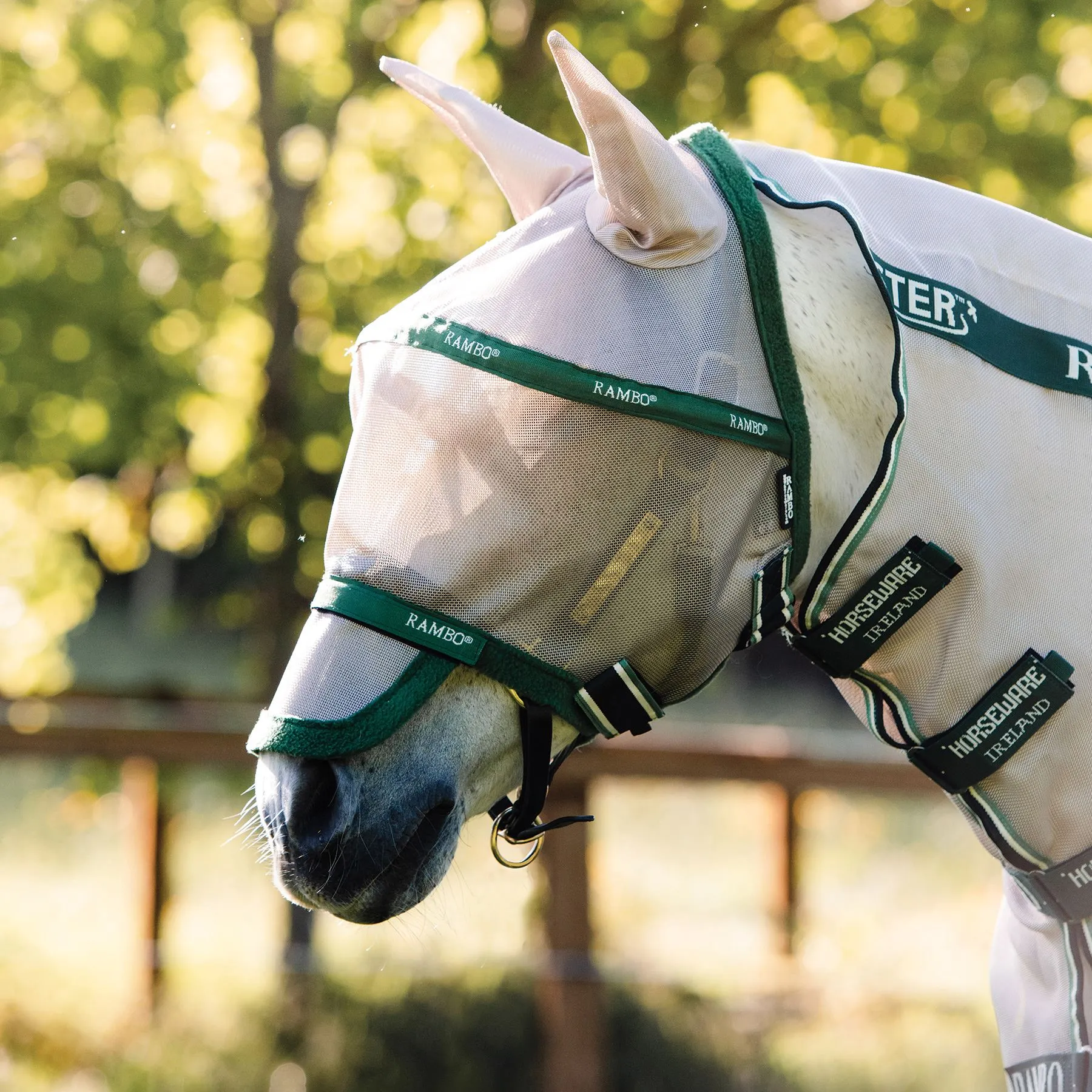Horseware® Rambo® Flymask Plus - Image 2