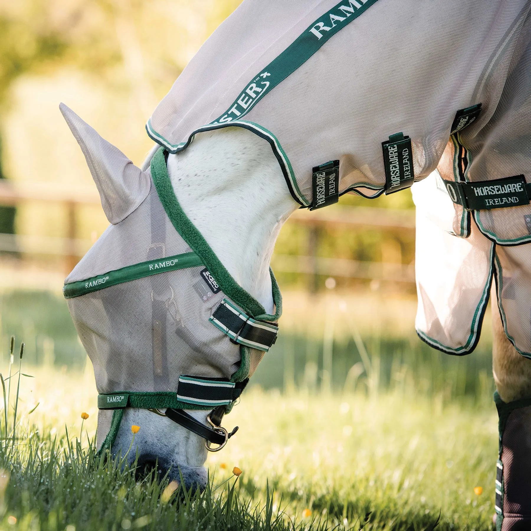 Horseware® Rambo® Flymask Plus - Image 3