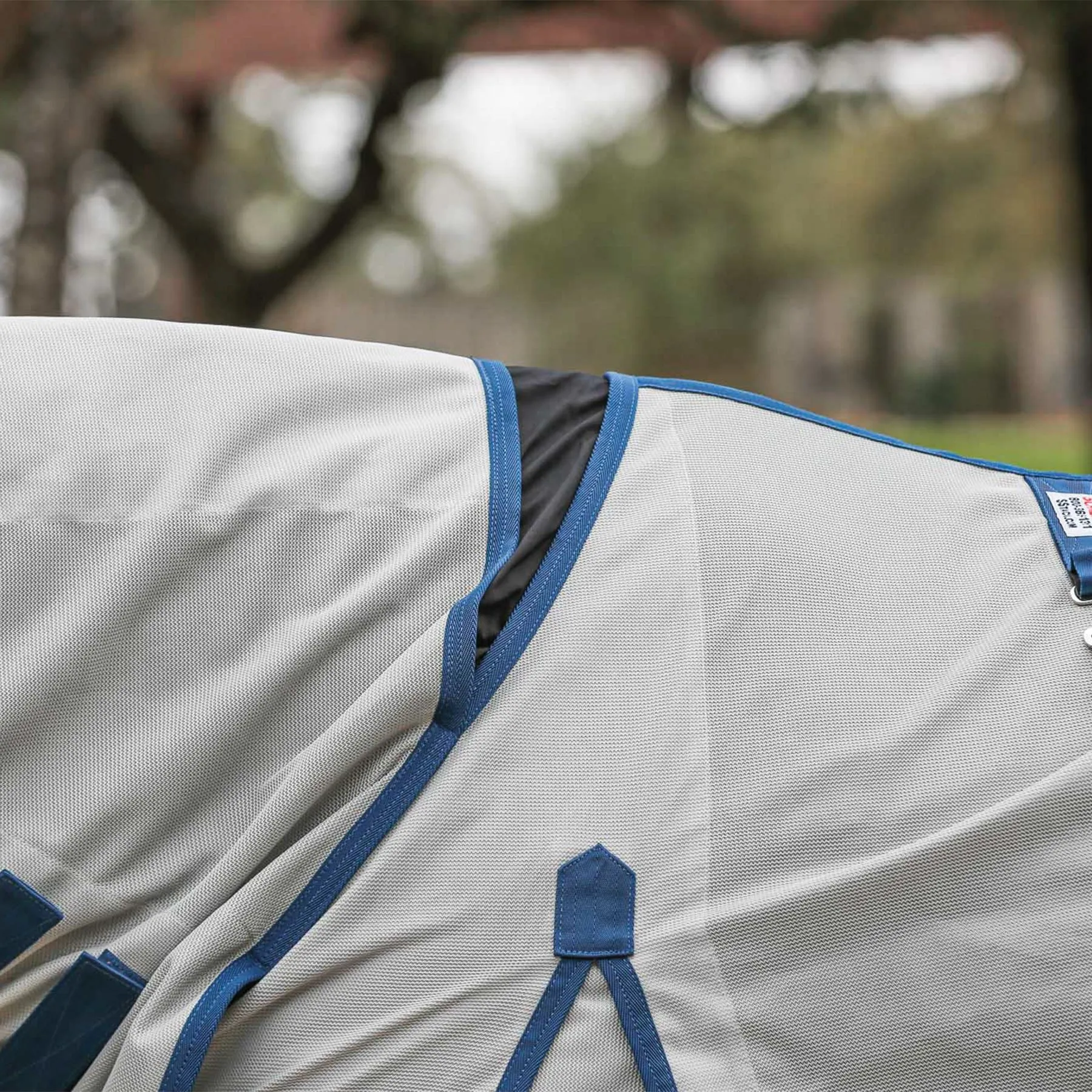 Soft Interlock Mesh Attached Neck Euro Bellyband Leg Shield Horse Fly Sheet - Image 15