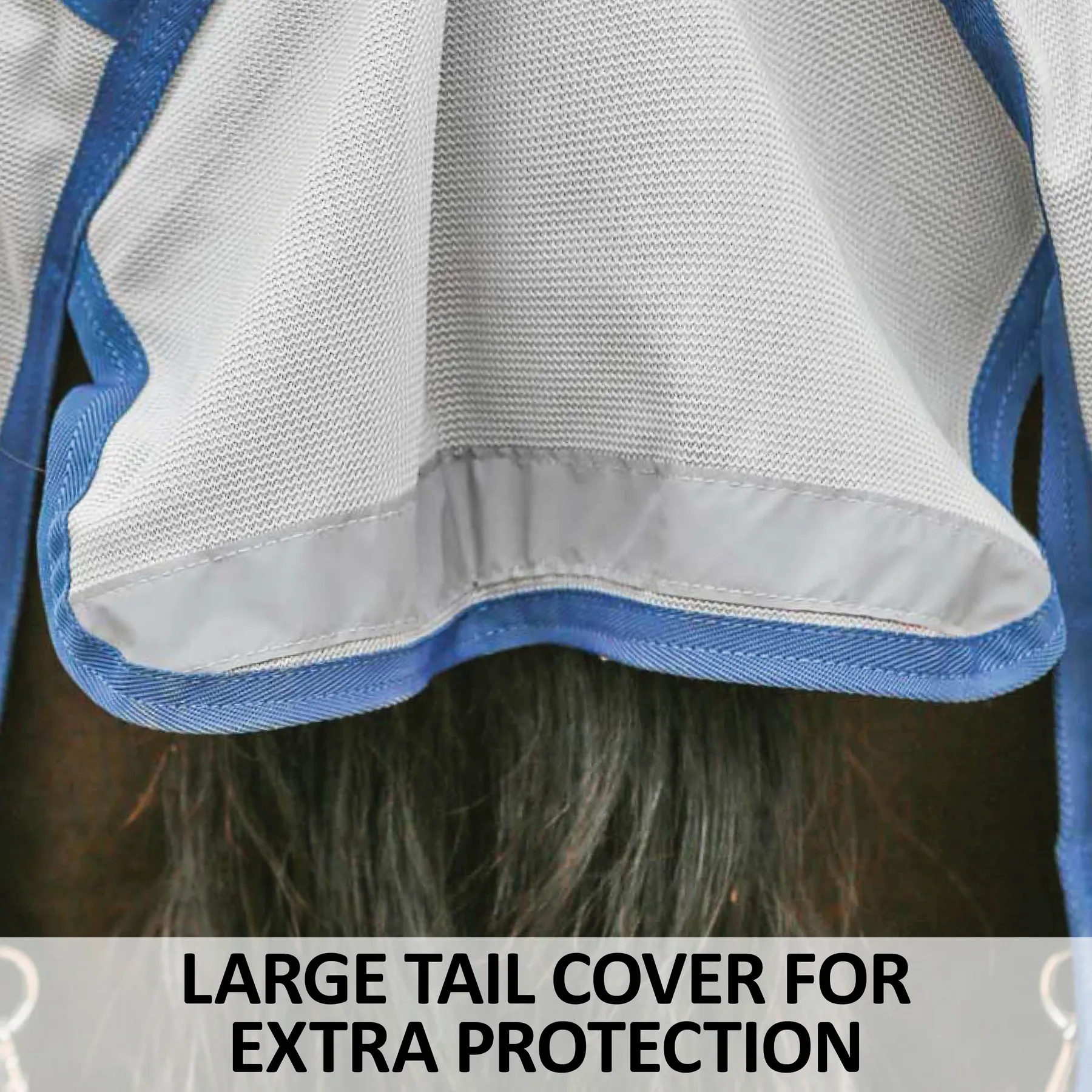 Soft Interlock Mesh Attached Neck Euro Bellyband Leg Shield Horse Fly Sheet - Image 10