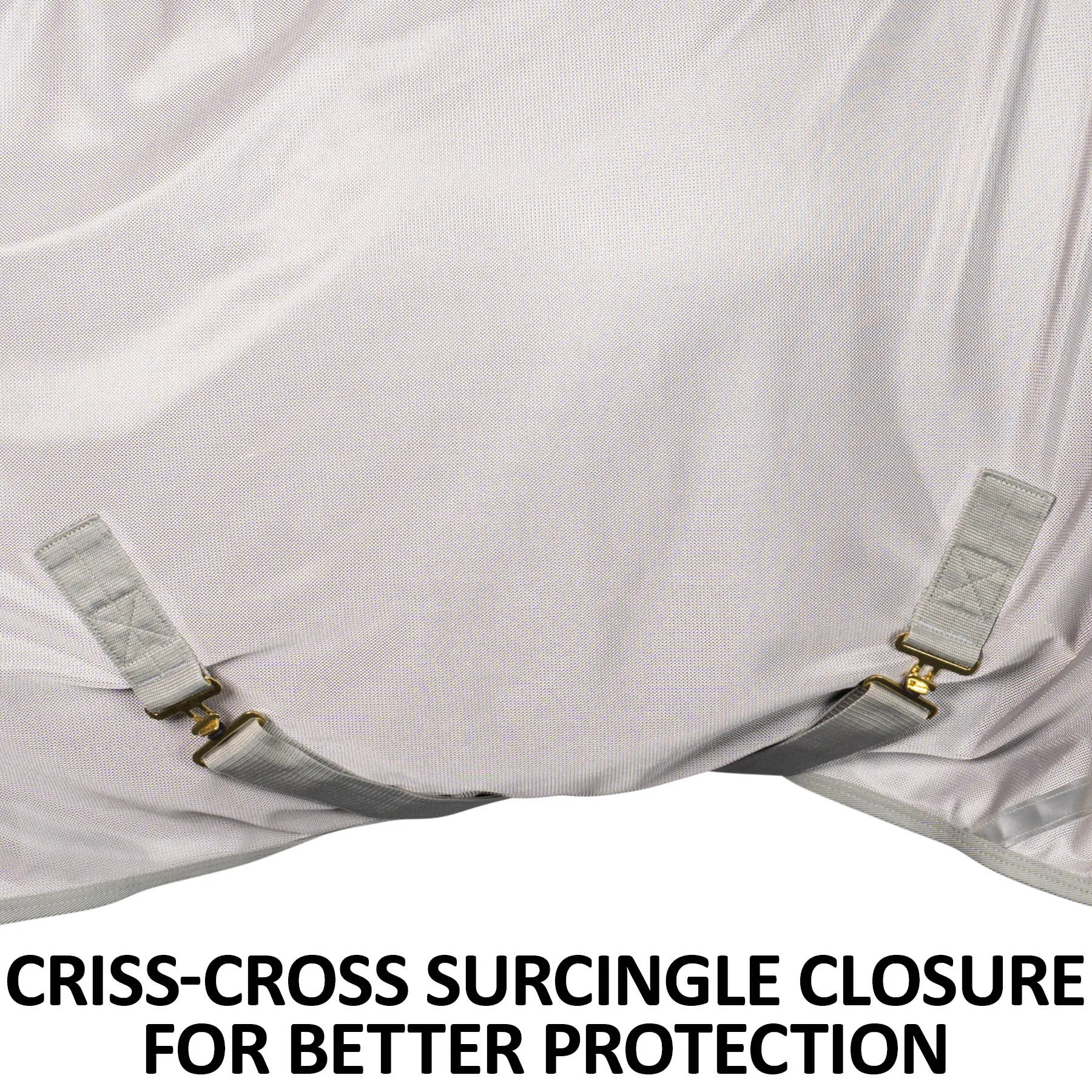 RipGuard Senior VTEK® Wither Relief Adjusta-Fit® Surcingle Horse Fly Sheet - Image 8