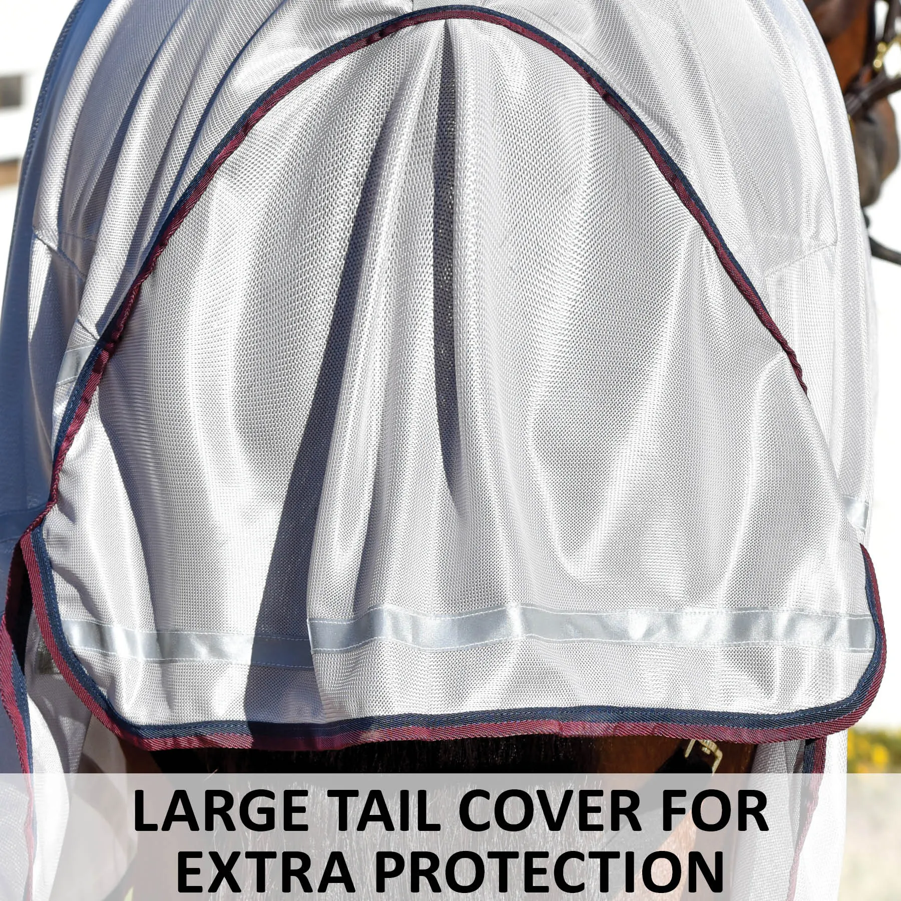 RipGuard Senior VTEK® Wither Relief Adjusta-Fit® Surcingle Horse Fly Sheet - Image 9