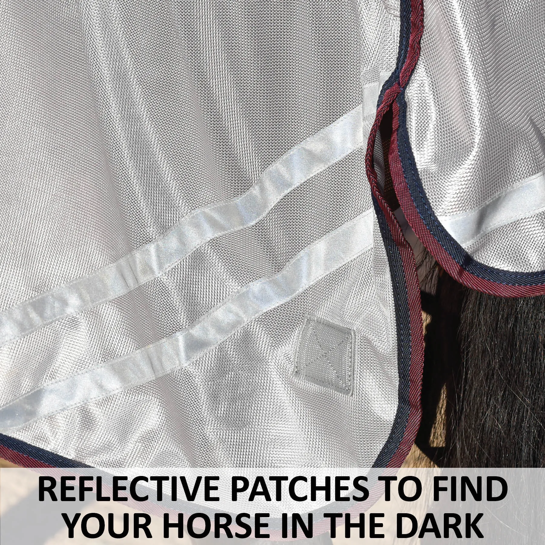 RipGuard Senior VTEK® Wither Relief Adjusta-Fit® Surcingle Horse Fly Sheet - Image 10