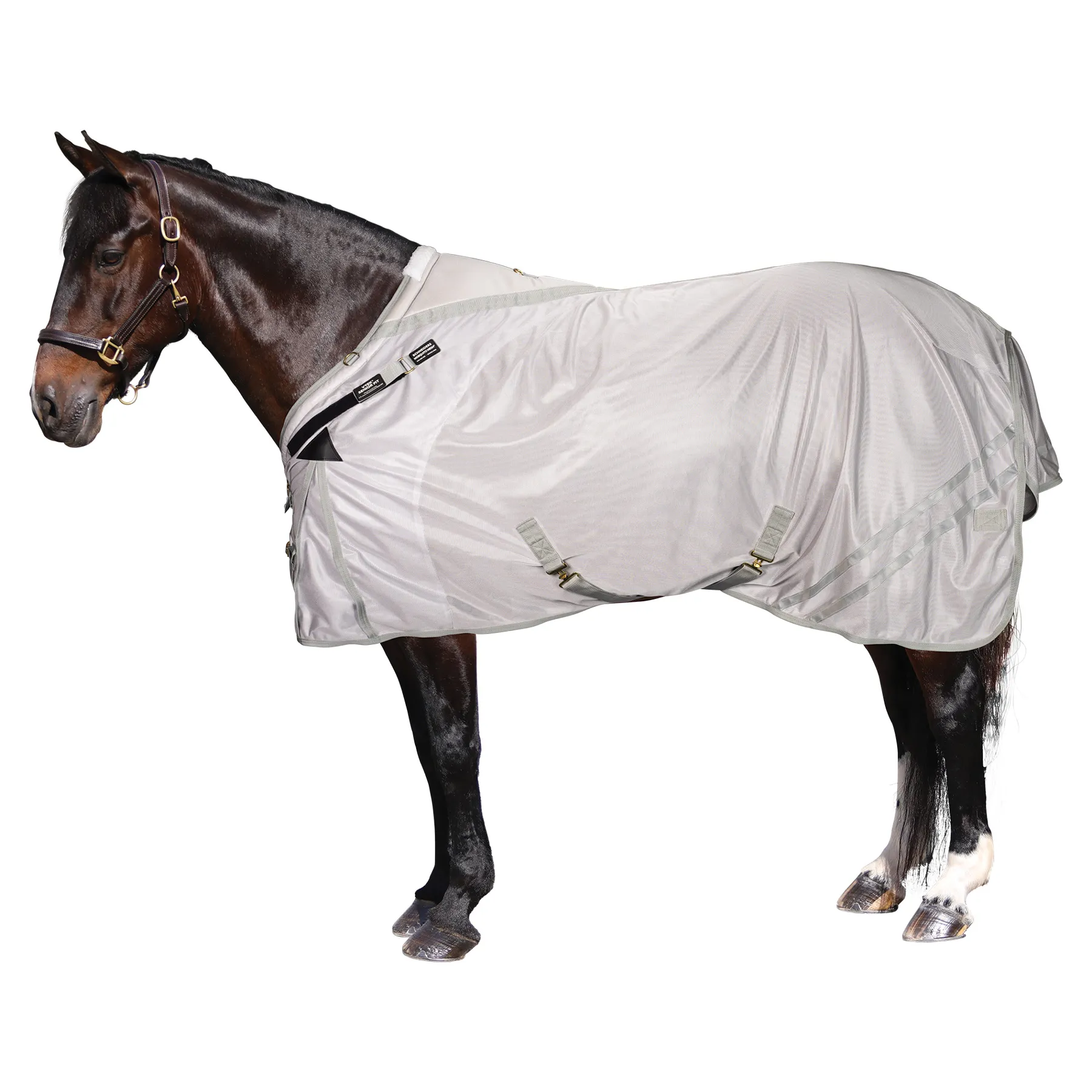 RipGuard Senior VTEK® Wither Relief Adjusta-Fit® Surcingle Horse Fly Sheet - Image 14