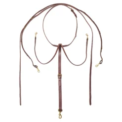 Billy Royal® All Leather Herman Oak German Martingale