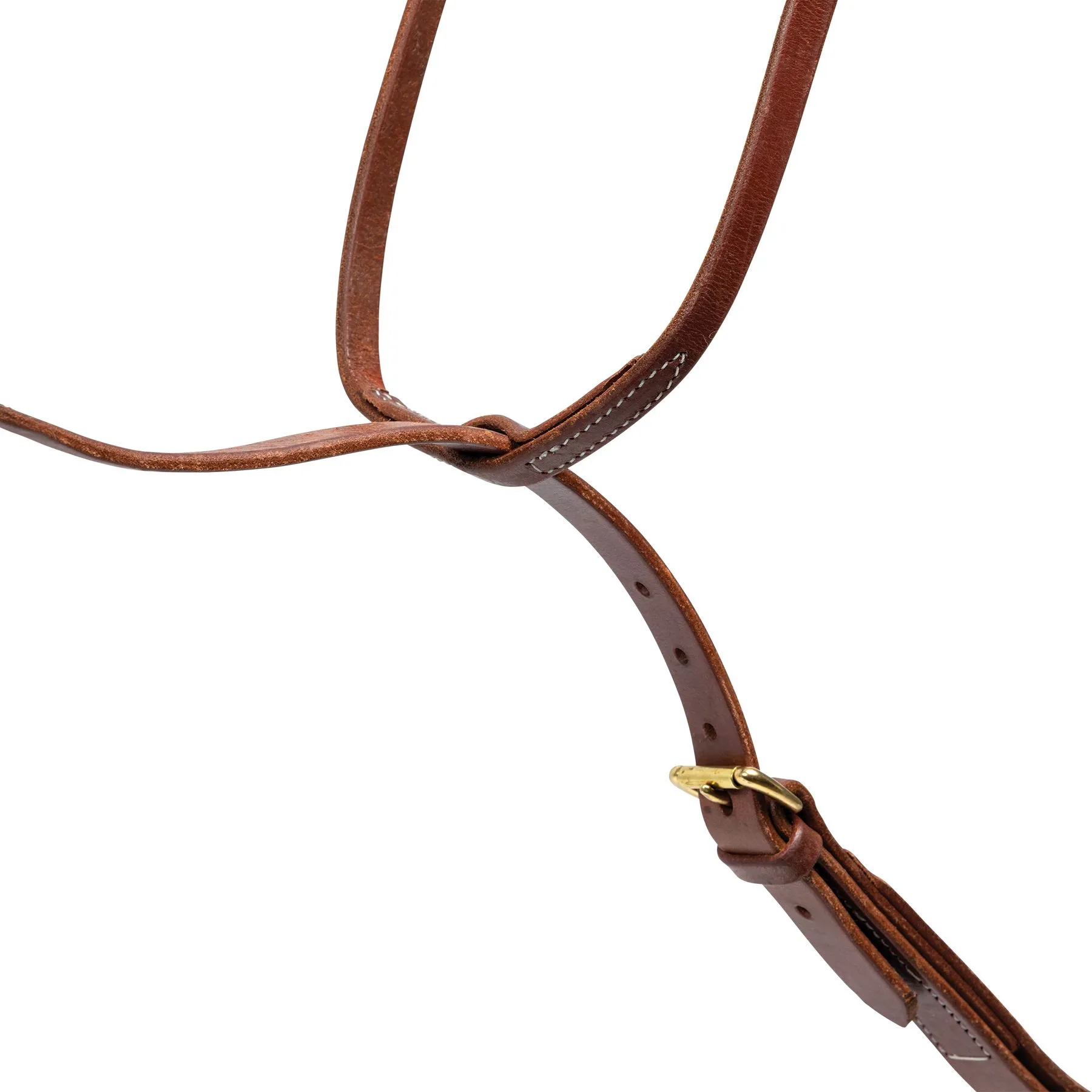 Billy Royal® All Leather Herman Oak German Martingale - Image 3