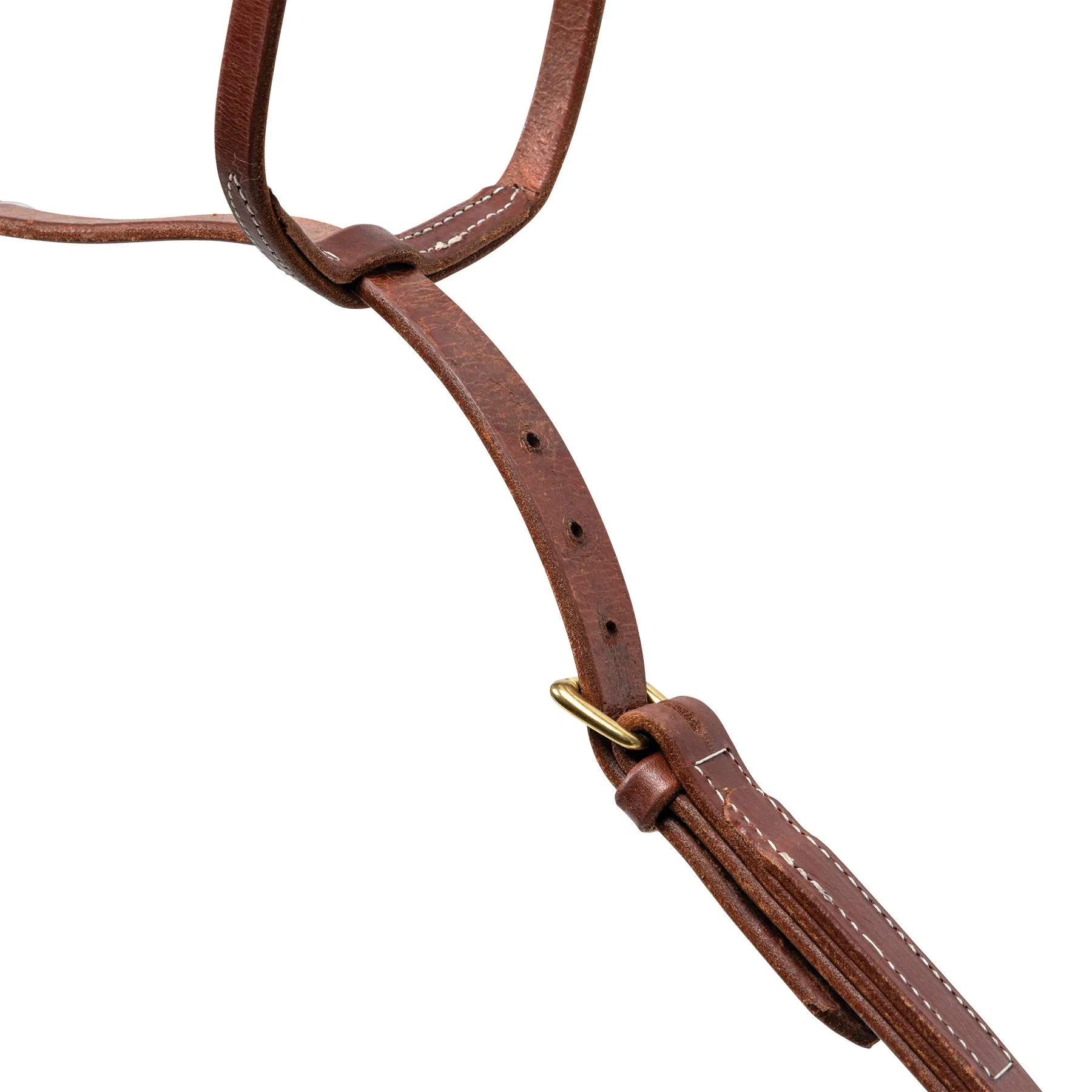 Billy Royal® All Leather Herman Oak German Martingale - Image 4