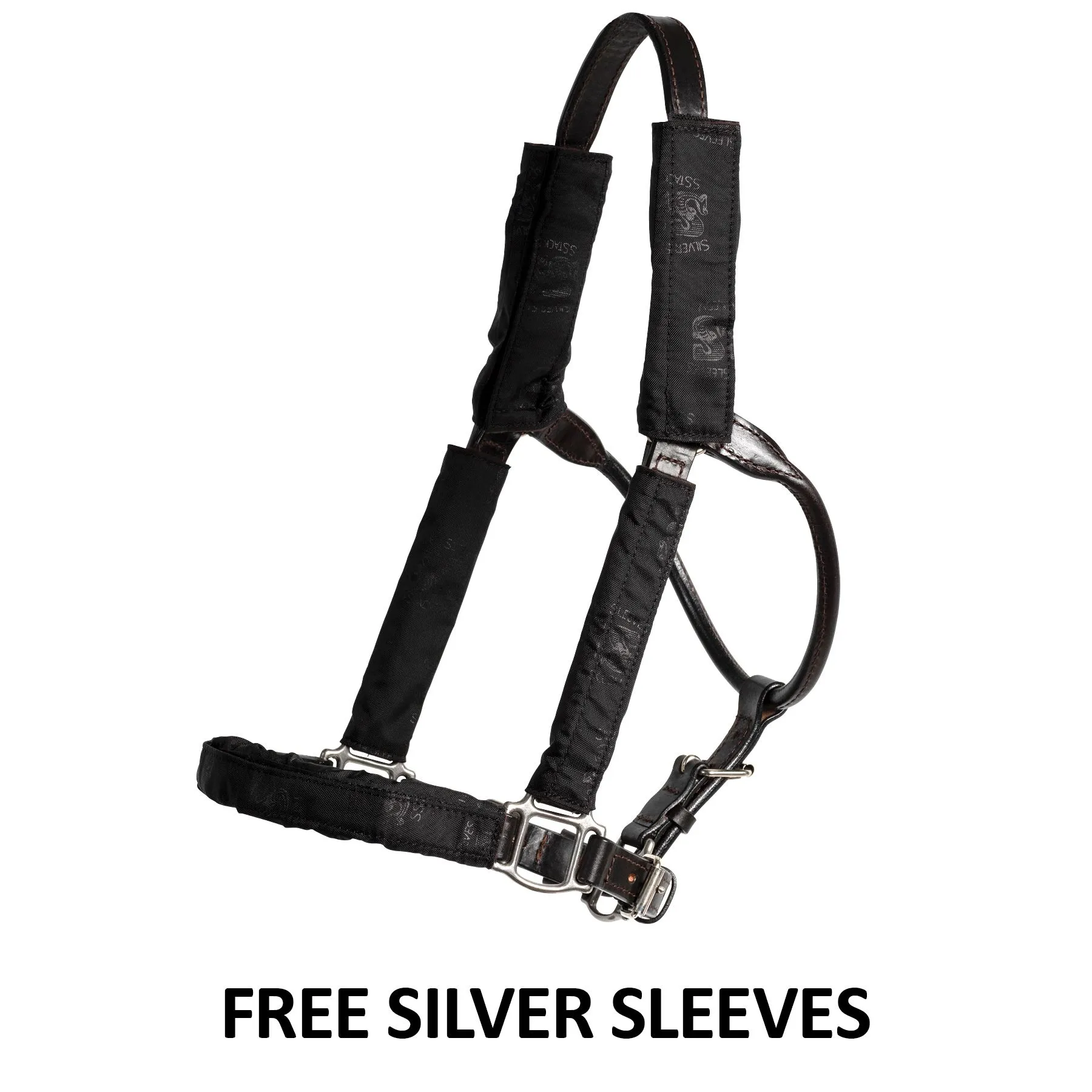 Billy Royal Blue Scallop Fitted Silver Halter For Horses - Image 6