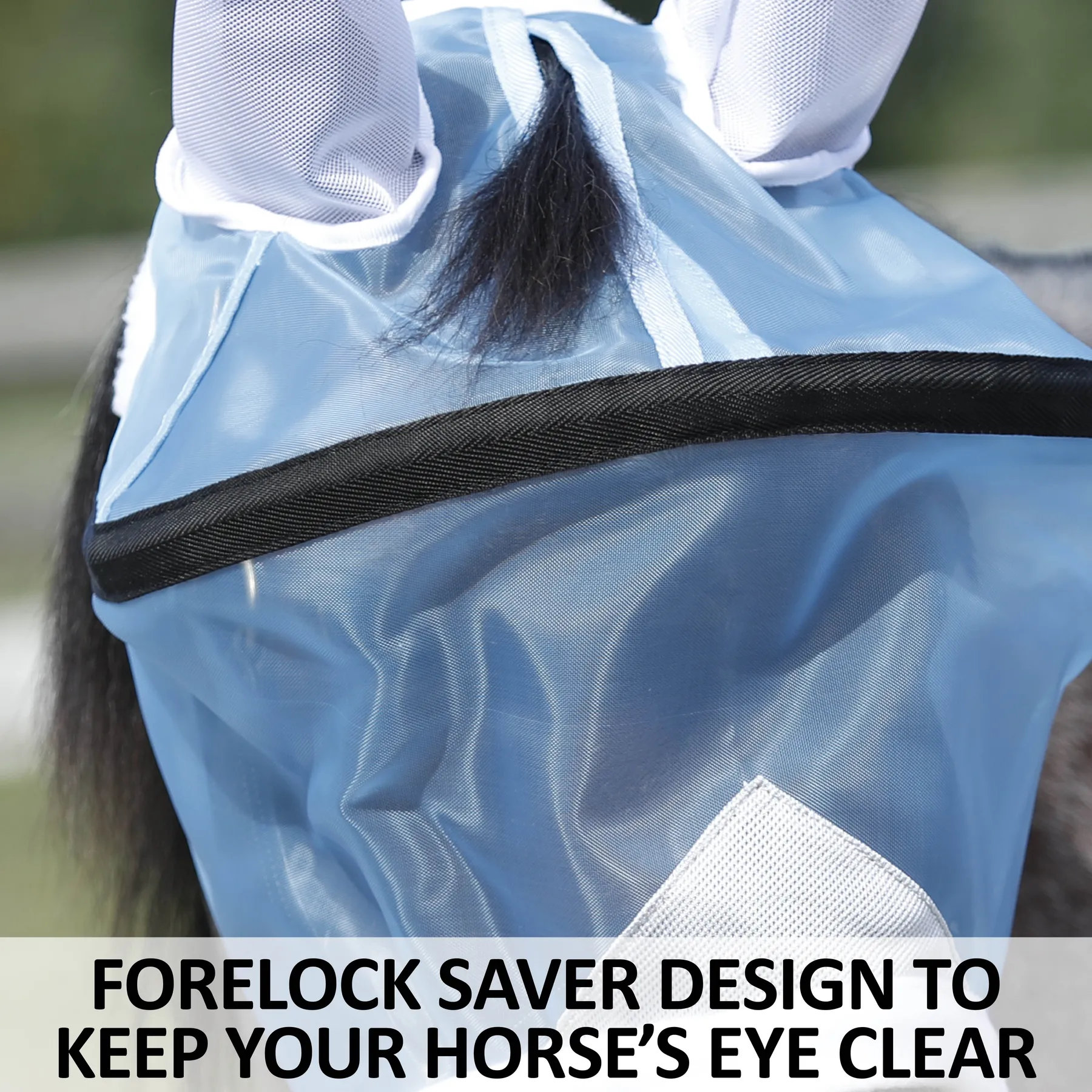 Mosquito Mesh Sun Visor Fly Horse Mask - Image 6