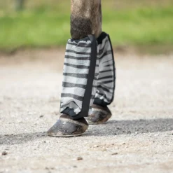 Dura-Mesh Non-Fitted Zebra Fly Boots - Set Of 4