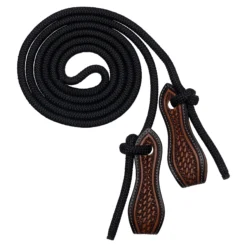 Dura-Tech® One-Piece Rope Rein With Slobber Strap